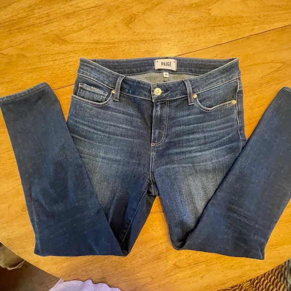 Paige Skyline Skinny Jeans in Dancefloor Wash - Picture 4 of 12